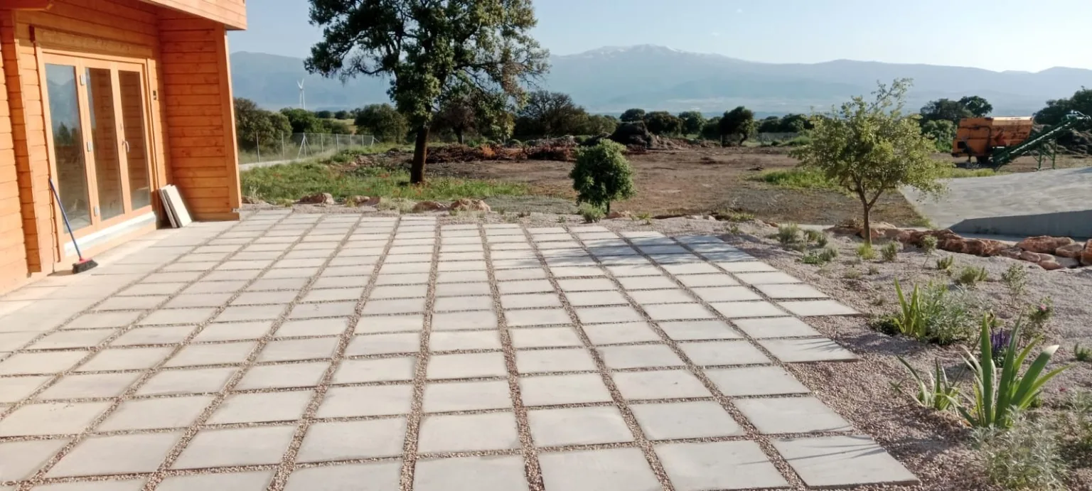 Patio terminado