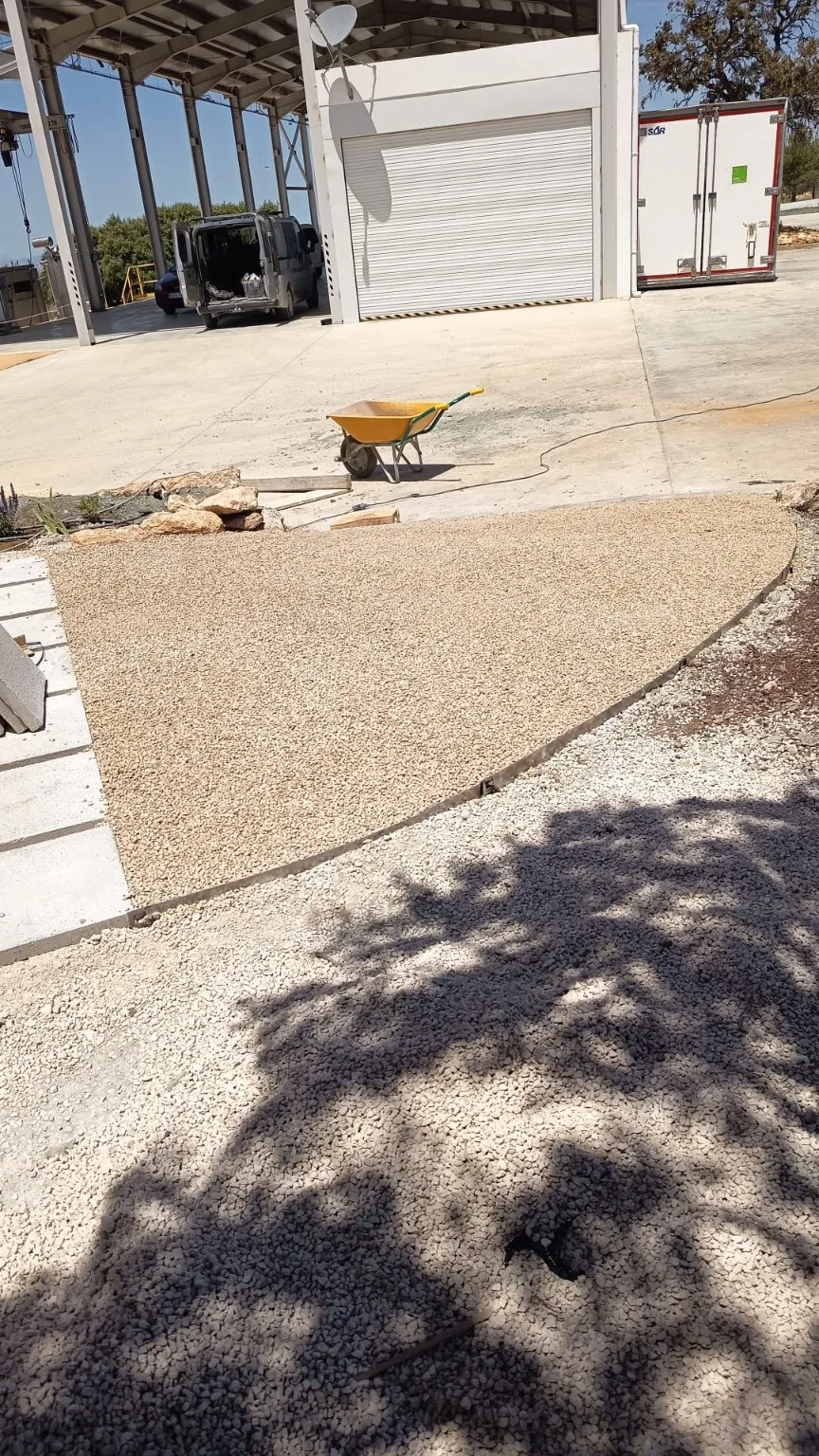Zona exterior terminada